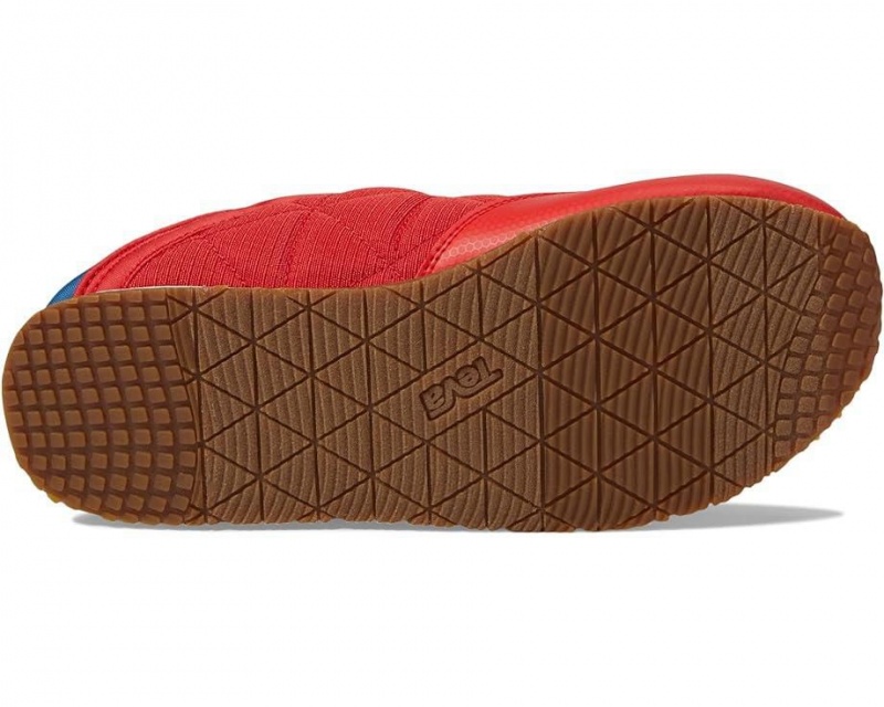 Red Teva Reember Kids' Sneakers | 36127-MEAX