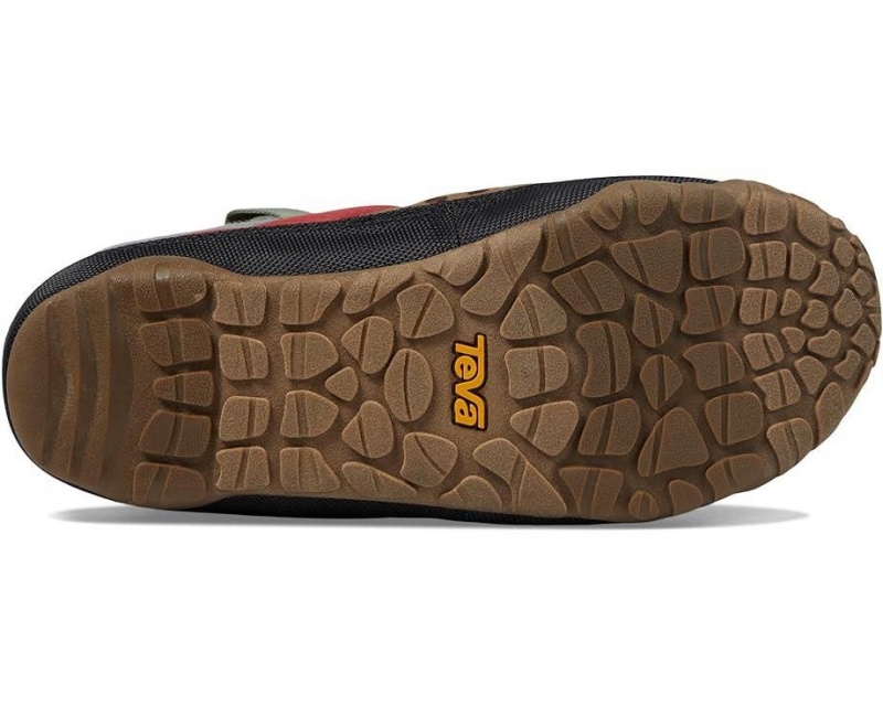 Red Teva Reember Terrain Men's Slippers | 79023-YZGX