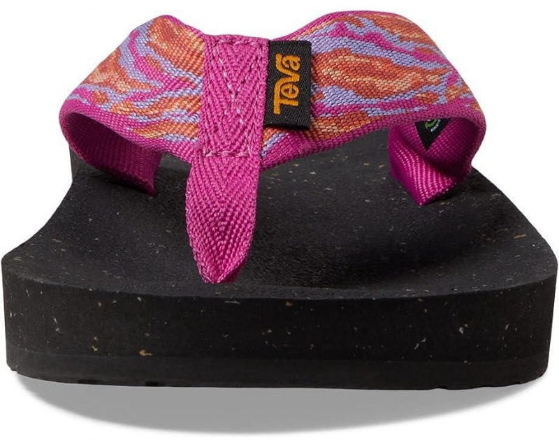 Red Teva Reflip Women's Flip Flops | 03921-YHAC