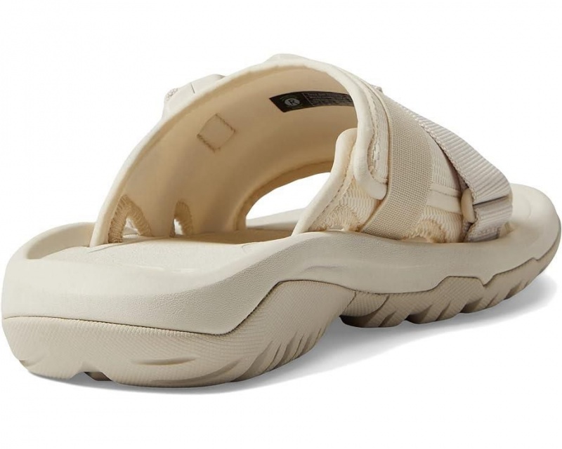 White Teva Hurricane Verge Slide Women's Sandals | 97865-IERV