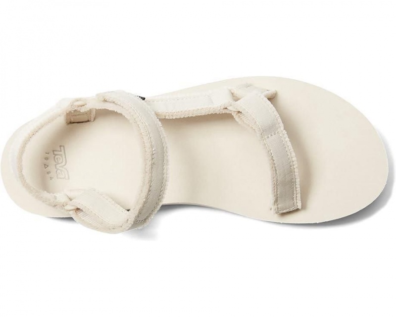 White Teva Midform Universal Canvas Women's Sandals | 46271-MOTN