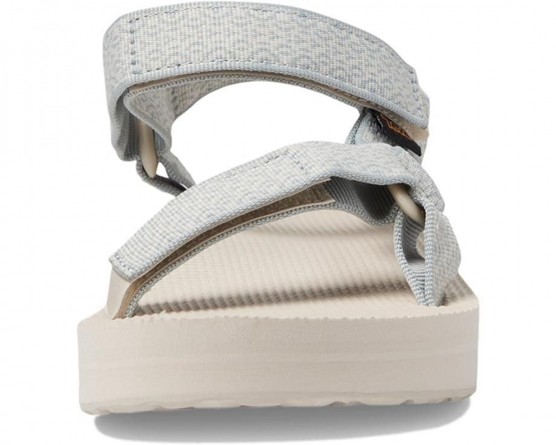 White Teva Midform Universal Women's Sandals | 98035-CVAY