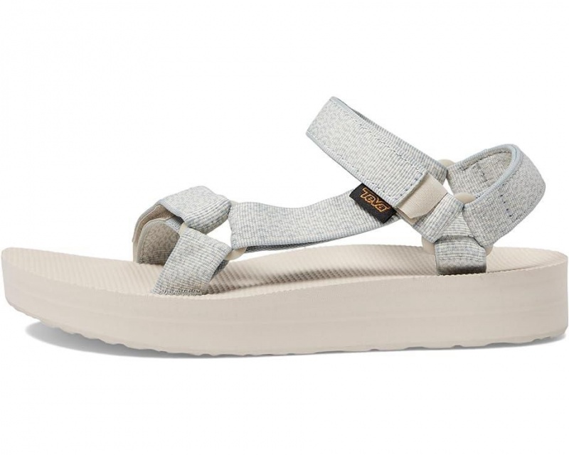 White Teva Midform Universal Women's Sandals | 98035-CVAY