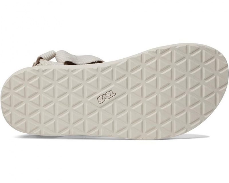 White Teva Original Universal Men's Sandals | 52314-WAZD