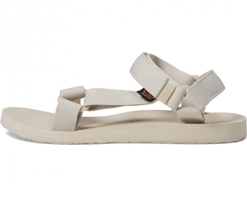 White Teva Original Universal Men's Sandals | 52314-WAZD